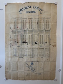 Map - Hillcrest Estate Sunshine Land Sale Map
