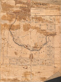 Map - Township of Braybrook Map 11th May 1855, 11th May 1855