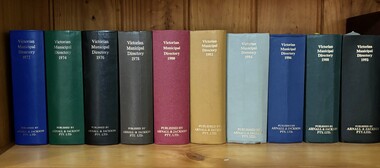 Book - Victorian Municipal Directory Collection, Arnall & Jackson Pty Ltd, Victorian Municipal Directory