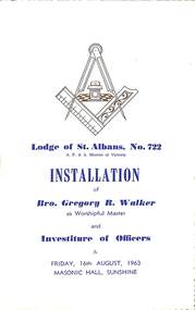 Archive - St. Albans Masonic Lodge No 722