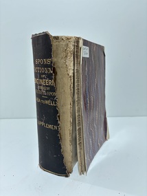 Book - Spoons' Dictionary of Engineering, Ernest Spoon