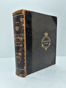 Book - Bills Introduced in the Legislative Assembly During Session 1890, 1890