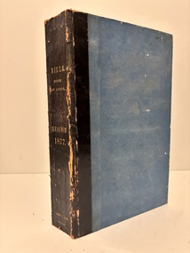 Book - Bills House of Lords Session 1877, Crown Law Offices, 1877