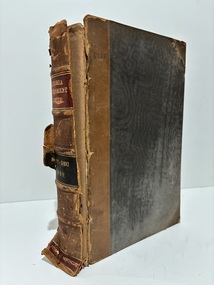 Book - The Victoria Government Gazette Vol LXXXII From 1st September to 31st December 1890, Robert S. Brain Government Printer, 1890