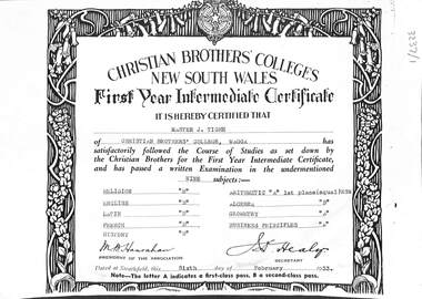 Archive - John "Jack" Augustine Tighe