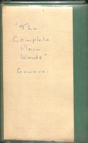 Book - The Complete Plain Words, Her Majesty's Stationery Office, 1954