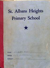 Administrative record - St. Albans Heights Primary School Victorian Teachers Union (VTU) Subbranch Minute Book, 1973