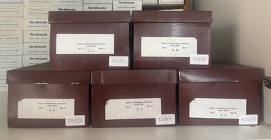 Archive - Index to Sunshine Advocate 1924 - 1947
