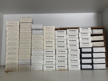 Archive - The Advocate Miro-Film 1924 - 2009 Reels
