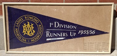 Award - Sunshine Ladies Bowling Club Pennants