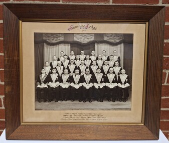 Photograph - Sunshine Lodge No 226 1953 Lodge Members Photograph, 1953