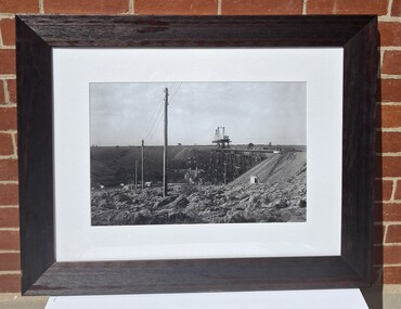 Photograph - Quarter Mile Bridge Maribyrnong River Sunshine North Under Construction September 1928 Photograph, 1928