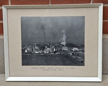 Photograph - Albion Explosive Factory Synthetic Ammonia, Ammonia Oxidation & T.N.T. Plants