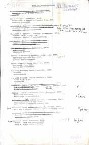 Document - List of Manufacturers / Factories C1980s, Western Region Commission, C1980's