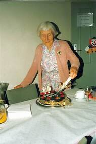 Photograph - Sunshine & District Historical Society (S&DHS) Pioneers Lunch 2002 (30th Anniversary) Gwendoline "Gwen" Amy Mousley Photograph, 2002
