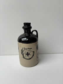 Memorabilia - Treetops Hoadley Scout Camp Commentative Port Wine Bottle