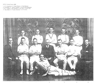 Photograph - ACR Cricket Club 1925 Photograph, 1925