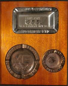 Memorabilia - Massey Ferguson First Cast New Furnace Nov 1976 Plaque, 28065