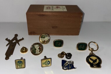 Memorabilia - Cuff Links, Tie Pins, Key Rings & Monsonic Symbol