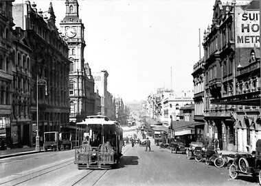 Photograph - Bourke St Melbourne Photograph