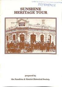 Booklet - Sunshine Heritage Tour, 1990