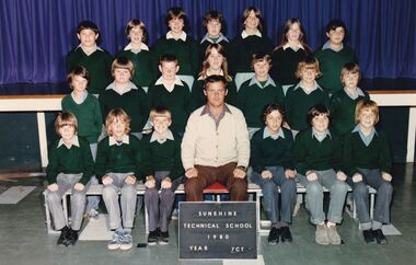 Photograph - Sunshine Technical School 1980 Class Photograpths, Sunshine Technical school