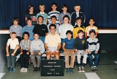 Photograph - Sunshine Technical School 1985 Class Photograpths, Sunshine Technical school