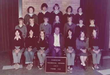 Photograph - Sunshine Technical School and Annexe 1977 Class Photographs Album