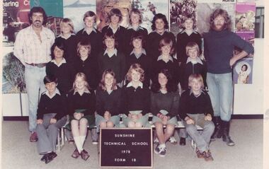 Photograph - Sunshine Technical School 1978 Class Photographs Album