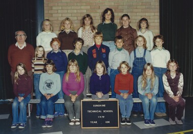Photograph - Sunshine Technical School 1979 Class Photographs Album