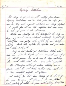 Journal - Sunshine Technical School Student English Classes Work Books 1965, Various