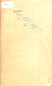 Archive - Sunshine Technical School Office Memorabilia - Buildings for Ministerial Deputation 1967, Various