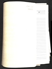 Administrative record - Sunshine Technical School Memorabilia - Miscellaneous Document