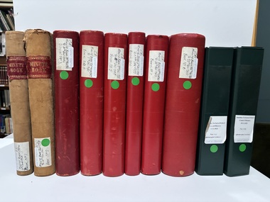 Administrative record - Sunshine Technical School Memorabilia - Minute Books 1913 - 1969