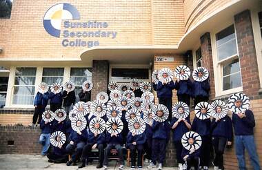 Photograph - Sunshine Secondary College - Art Class 1996 Photographs