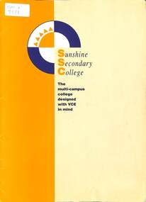 Administrative record - Sunshine Secondary College - The Multi-Campus College Designed With VCE In Mind