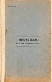 Administrative record - Sunvale Primary School - School Council Minute Book 1957 - 1975