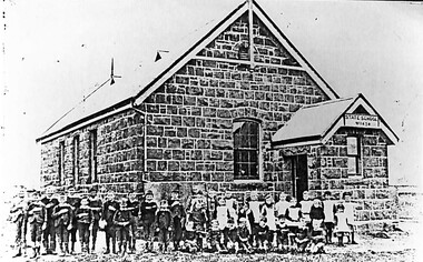 Photograph - Kororoit Creek State School 1889 Photograph, 1889