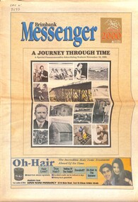 Newspaper - Brimbank Message - A Journey Through Time, Brimbank Message, 16/11/1999 12:00:00 AM