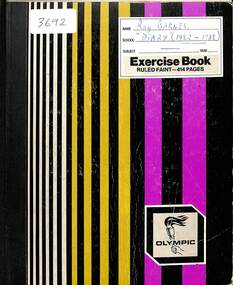 Journal - Ray Barnes Diary 1982 - 1988, Barnes, Raymond Frank, 1988