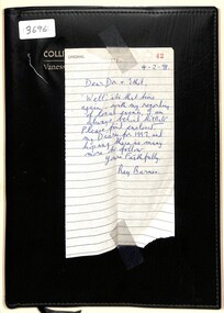 Journal - Ray Barnes Diary 1997, Barnes, Raymond Frank, 1997