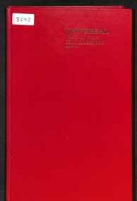 Journal - Ray Barnes Diary - Sunshine & District 1900 - 1991, Barnes, Raymond Frank, 1/01/1992 12:00:00 AM
