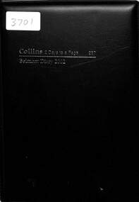 Journal - Ray Barnes Dairy 2002, Barnes, Raymond Frank, 2002