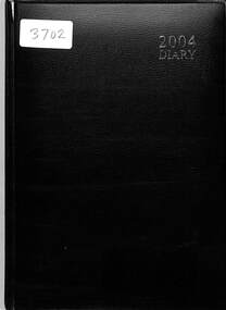 Journal - Ray Barnes Dairy 2004, Barnes, Raymond Frank, 2004