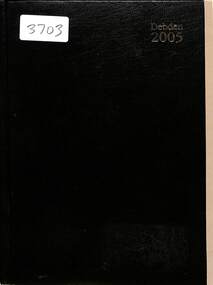 Journal - Ray Barnes Dairy 2005, Barnes, Raymond Frank, 2005
