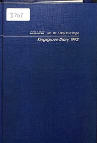 Journal - Ray Barnes Dairy 1992, Barnes, Raymond Frank, 1992