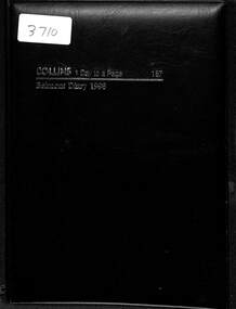 Journal - Ray Barnes Dairy 1998, Barnes, Raymond Frank, 1998