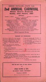 Archive - Sunshine Footballers' Athletic Club