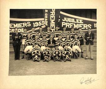 Photograph - Sunshine Football Club 2nd U18 1954 Team Photo, 1954
