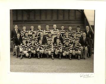 Photograph - Sunshine Football Club Underage C1950's Team Photo, C1950's